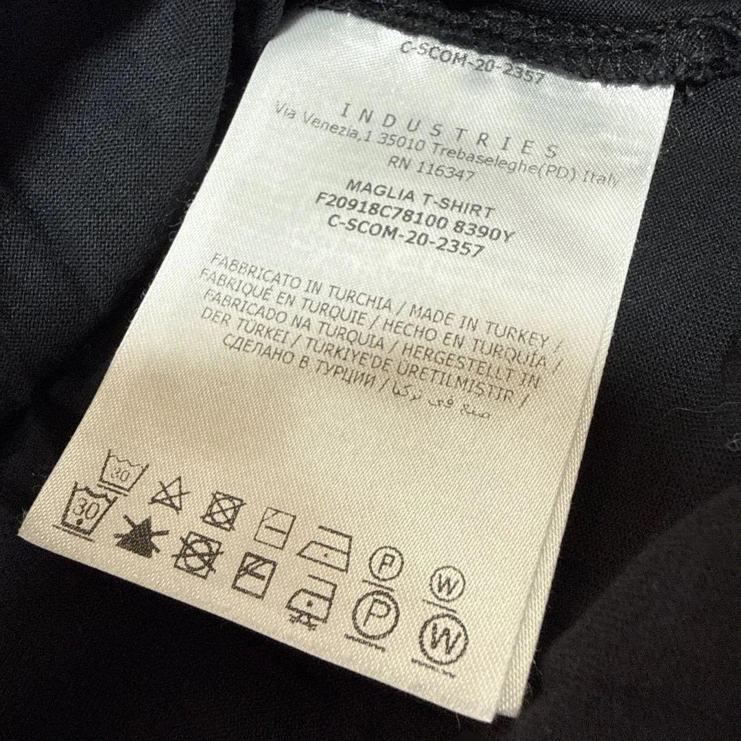 モンクレール　tシャツ　ダブルワッペン　ホログラム有　サイズ表記L