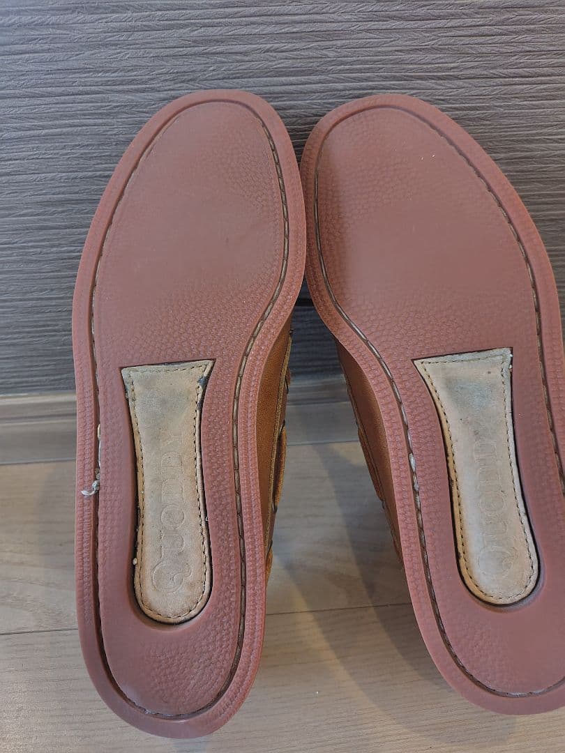Quoddy レザーモカシンシューズ US 9