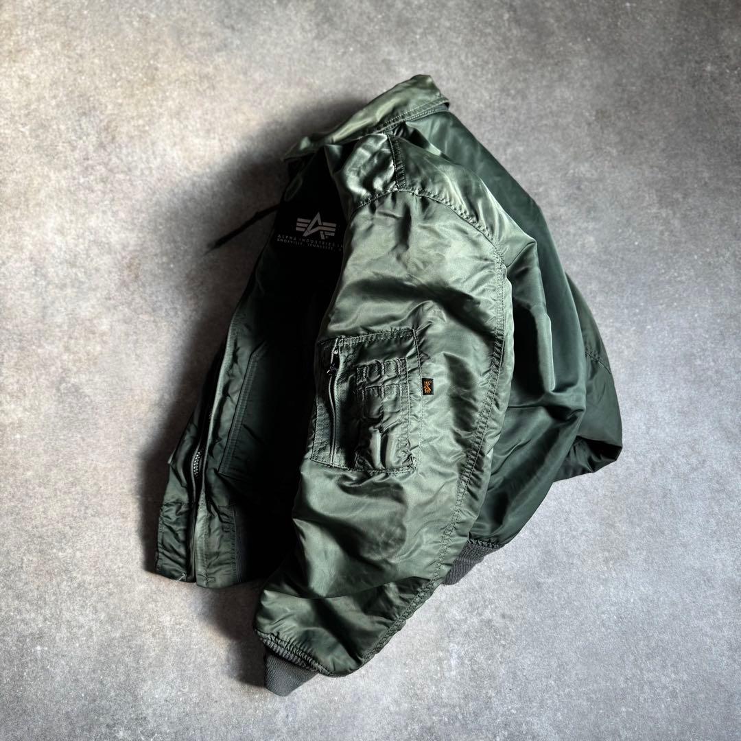 90s USA製 alpha CWU-45/P bomber jacket