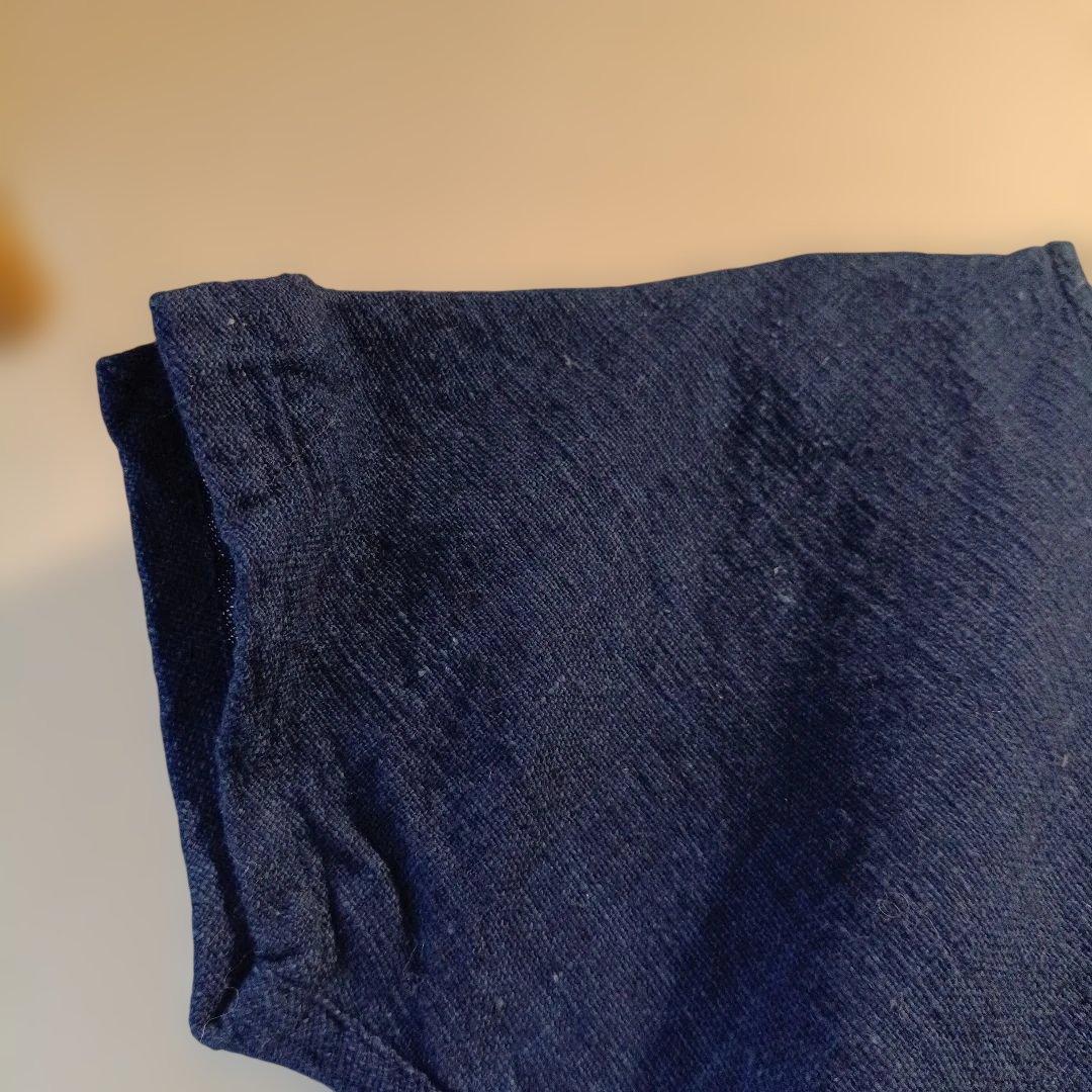 うさとの服　usatto　半袖カットソー　藍染