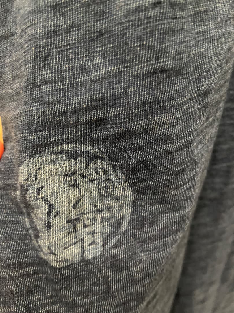 45R パッチワーク天竺の908オーシャンTシャツ (再び・インディゴ)