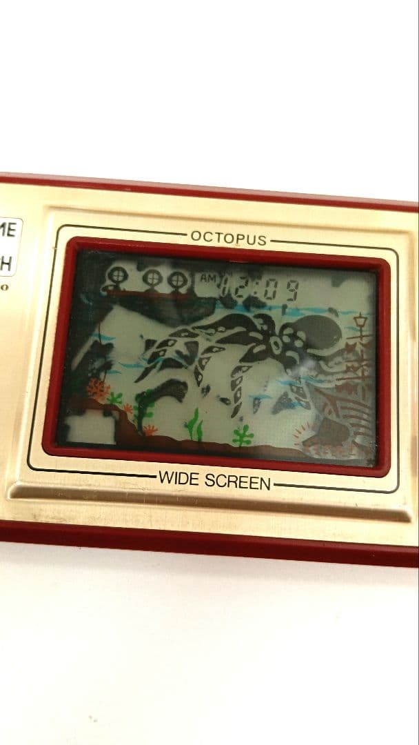 ゲームウォッチ　OCTOPUS WIDE SCREEN オクトパス