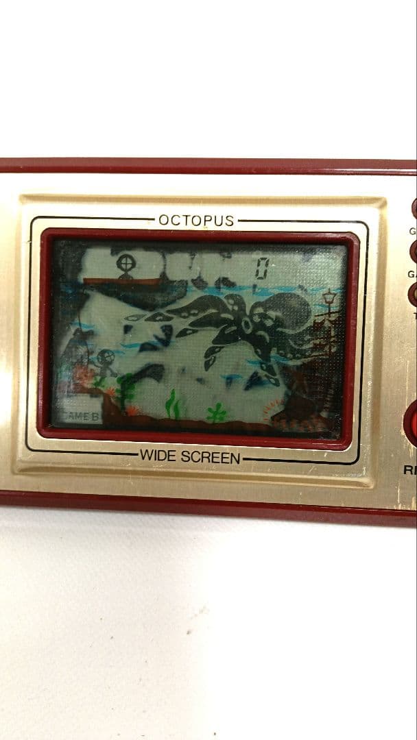 ゲームウォッチ　OCTOPUS WIDE SCREEN オクトパス