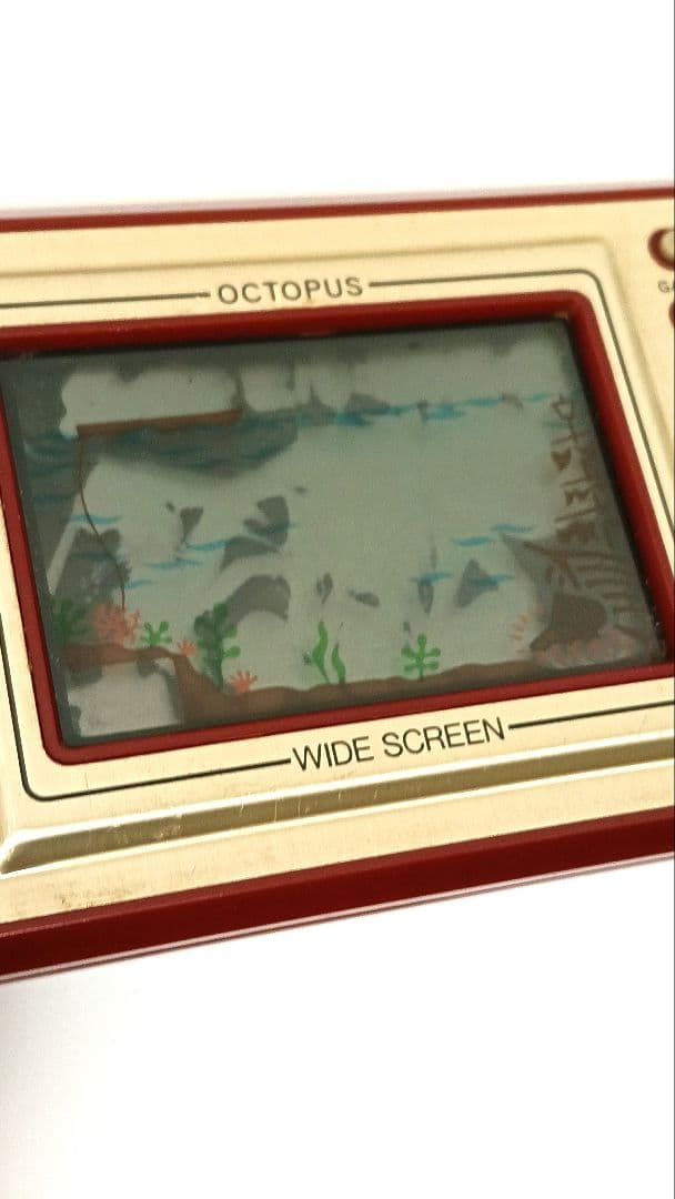 ゲームウォッチ　OCTOPUS WIDE SCREEN オクトパス