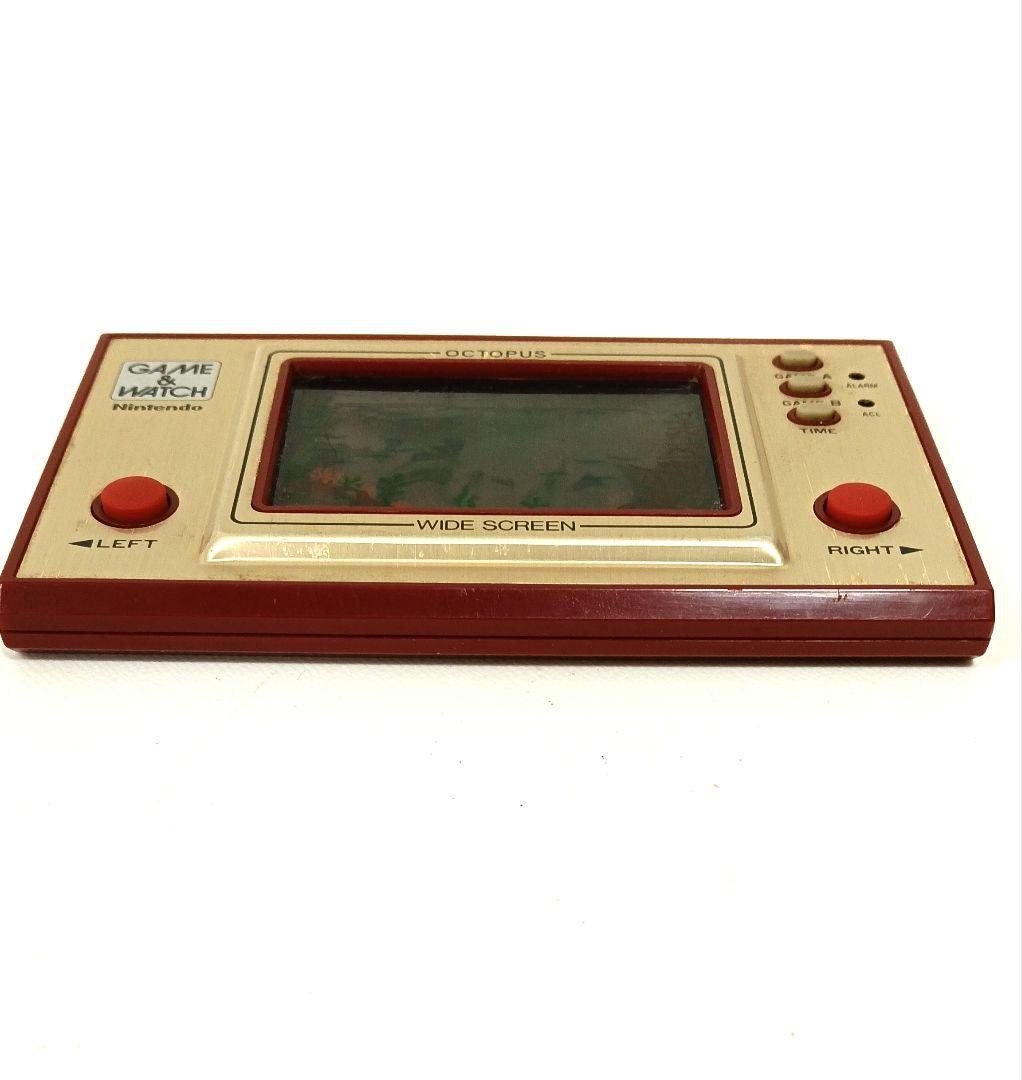 ゲームウォッチ　OCTOPUS WIDE SCREEN オクトパス