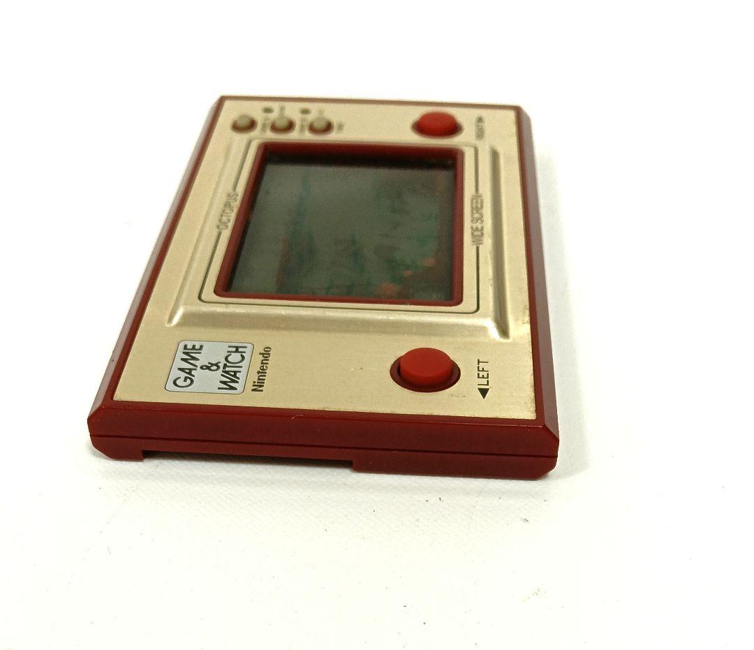 ゲームウォッチ　OCTOPUS WIDE SCREEN オクトパス