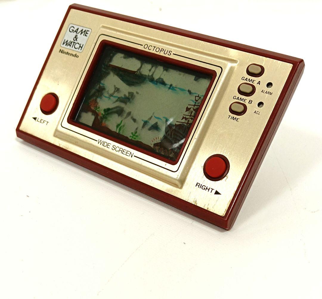 ゲームウォッチ　OCTOPUS WIDE SCREEN オクトパス