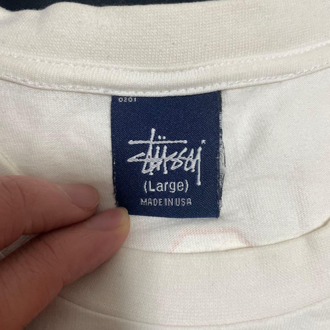 old stussyニューヨークロゴ Tシャツ90s 紺タグ USA製