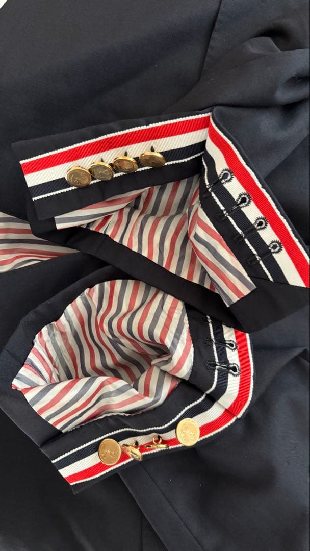トムブラウン THOM BROWNE ネイビー ブレザー サイズ1