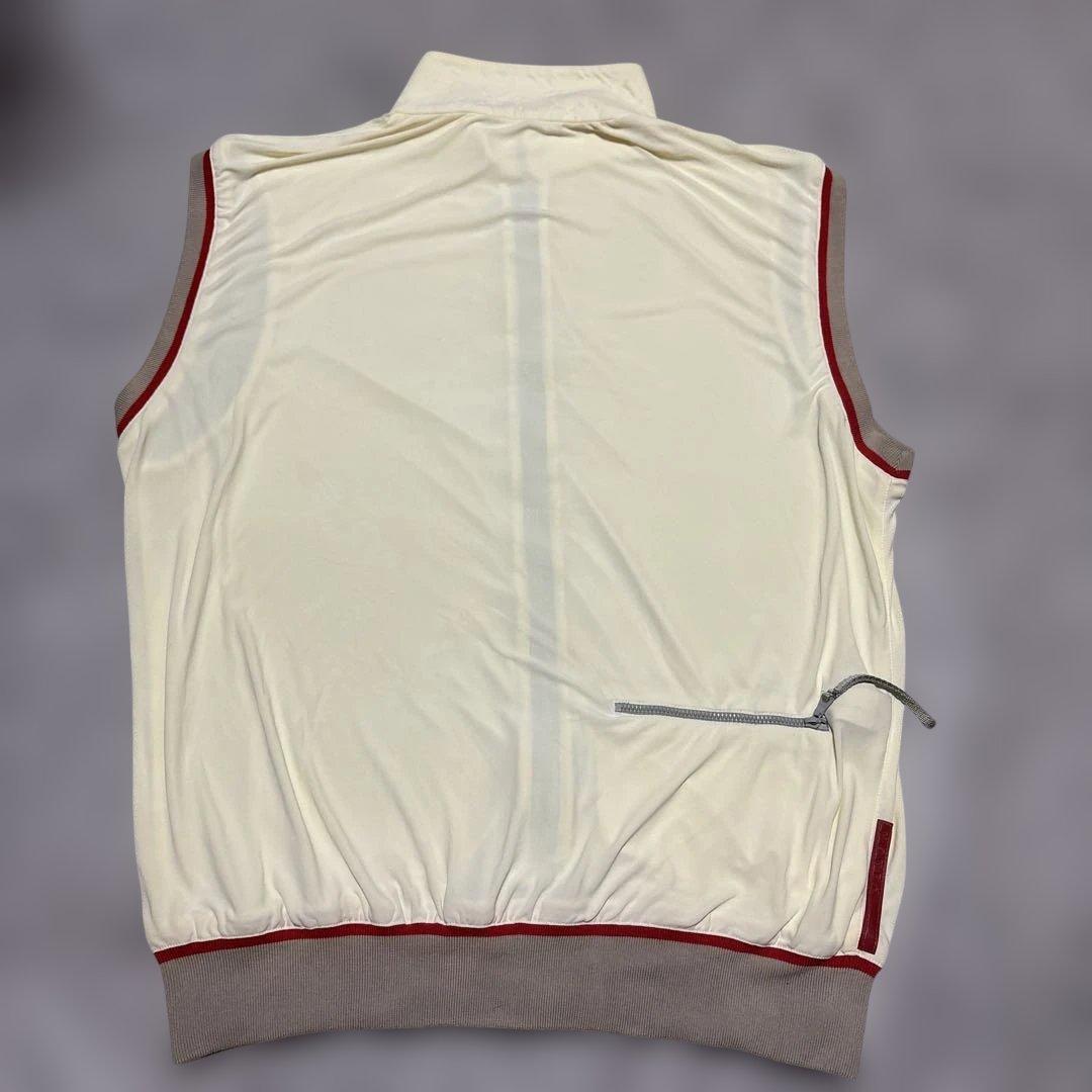 トップス 00s PRADA tech vest y2k