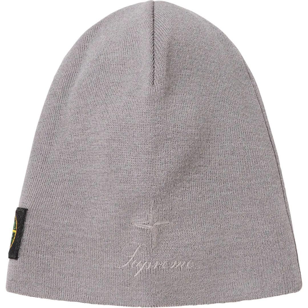 帽子 Stone  supreme beanie grey