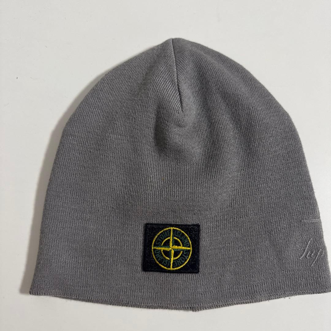 帽子 Stone  supreme beanie grey