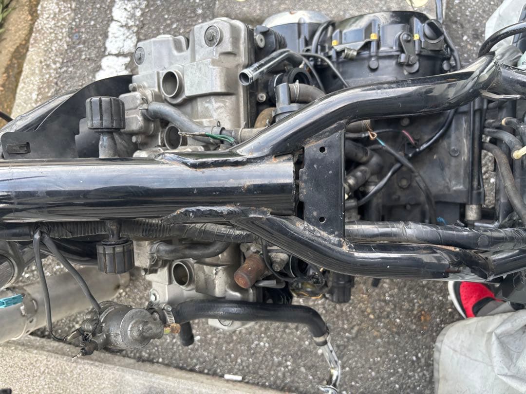 cb400sf nc39 エンジン　ジャンク　部品取り