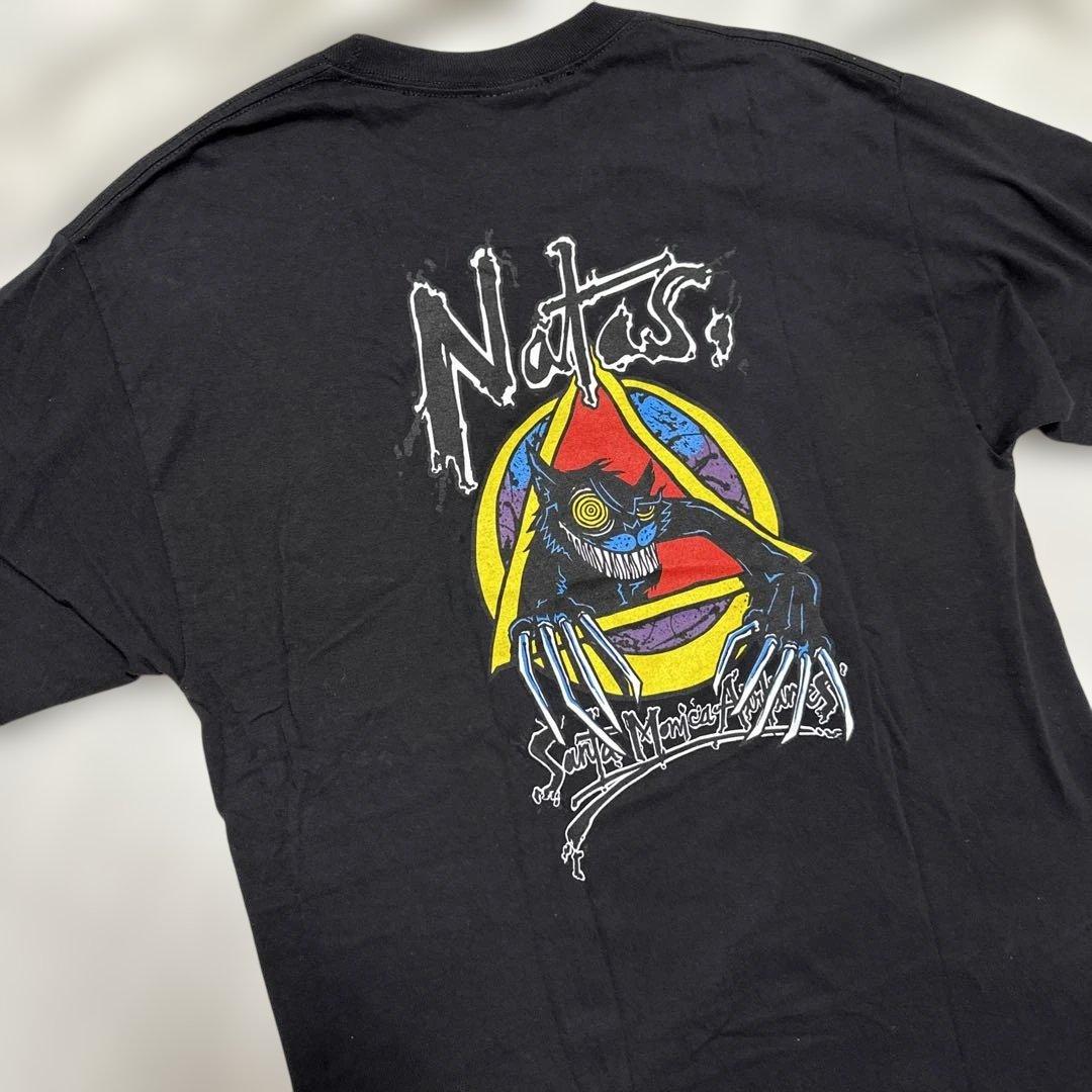 90年代　ナタス サンタモニカ航空 ナタス カウパス NHS Tシャツ L