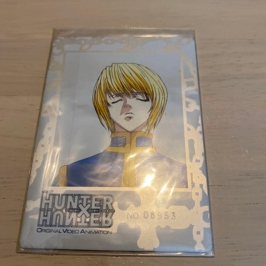 希少　hunter×hunter ova steel card シリアルナンバー