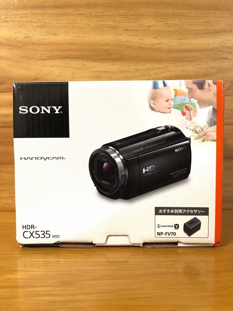 【美品】SONY HDR-CX535 HANDYCAM