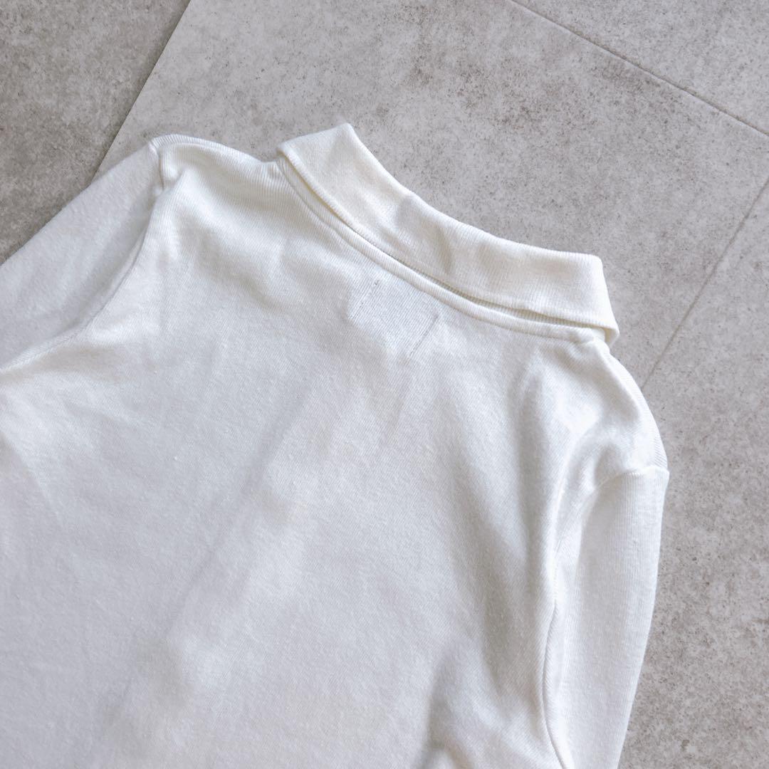 美品✨ THE SHISHIKUI シシクイ ポロシャツ ニット 長袖 白 S