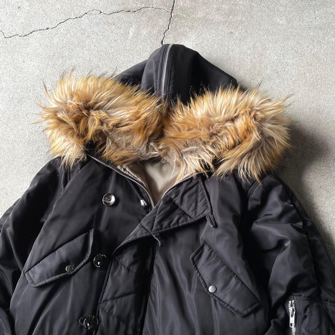 n2b flight bomber jacket black n-2b 短丈 f