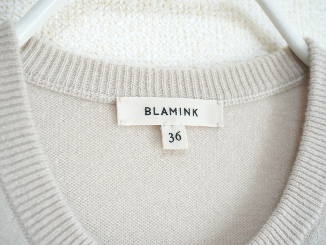Blamink フリンジカーディガン 36ブラミンク