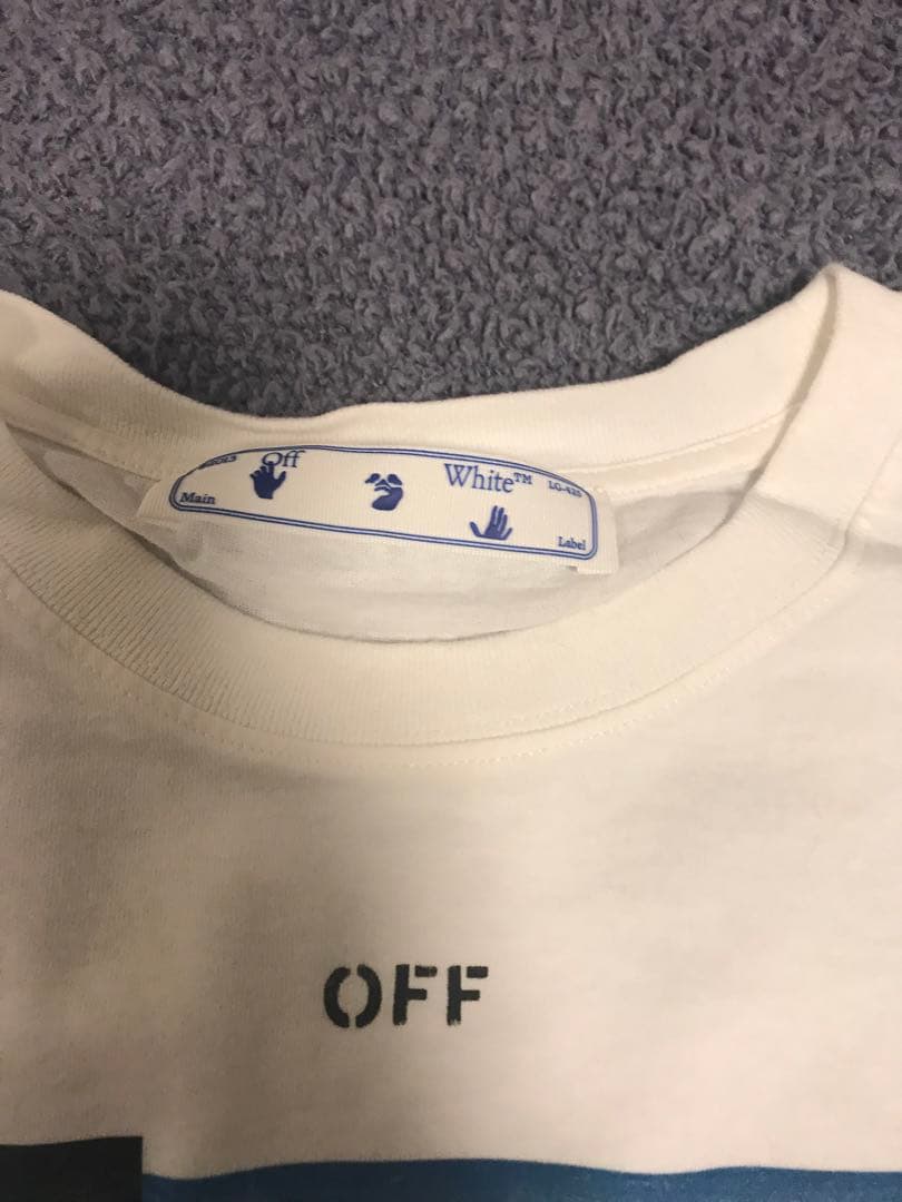 ✨美品OFF-WHITE モナリザプリント ✖️バックプリントロングTシャツ　白