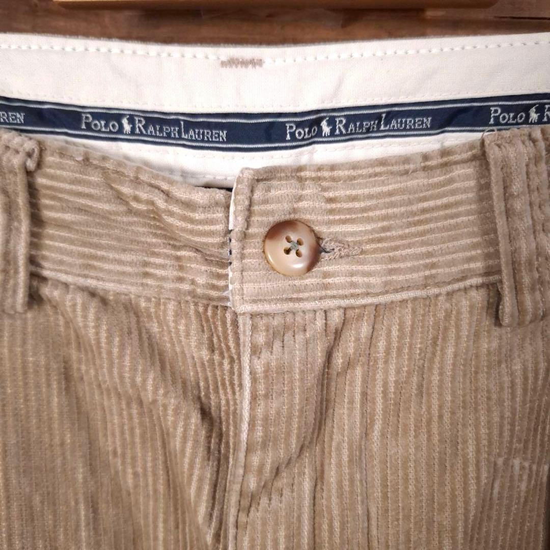 90-00s Polo Ralph Laurenラルフ コーデュロイパンツ太畝