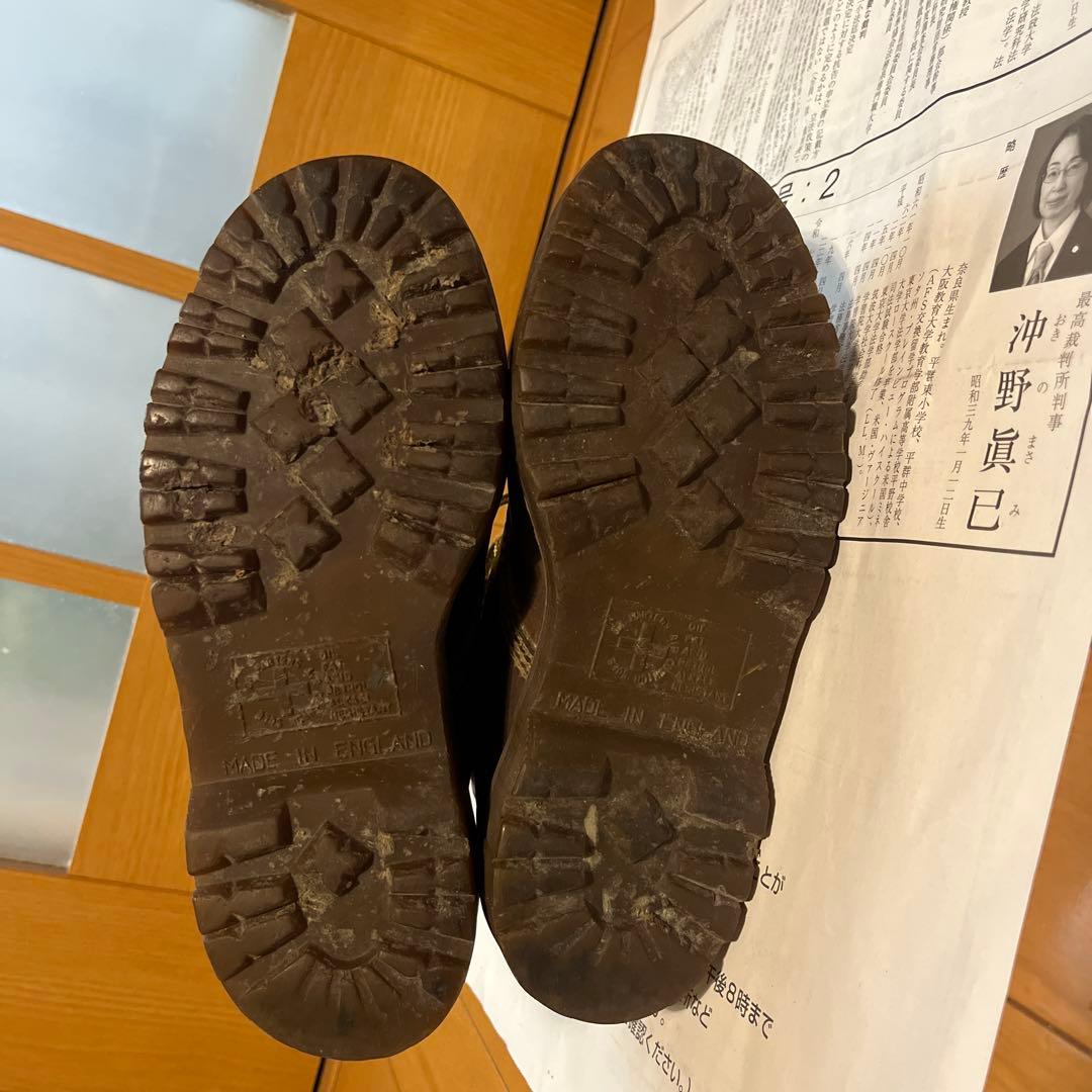 Dr.Martens8ホールUK4 23.5cm Madein England