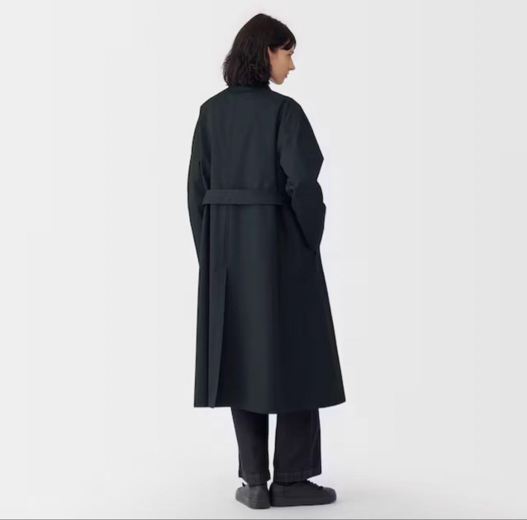 MUJI Labo 高密度コットンシングルブレストコート