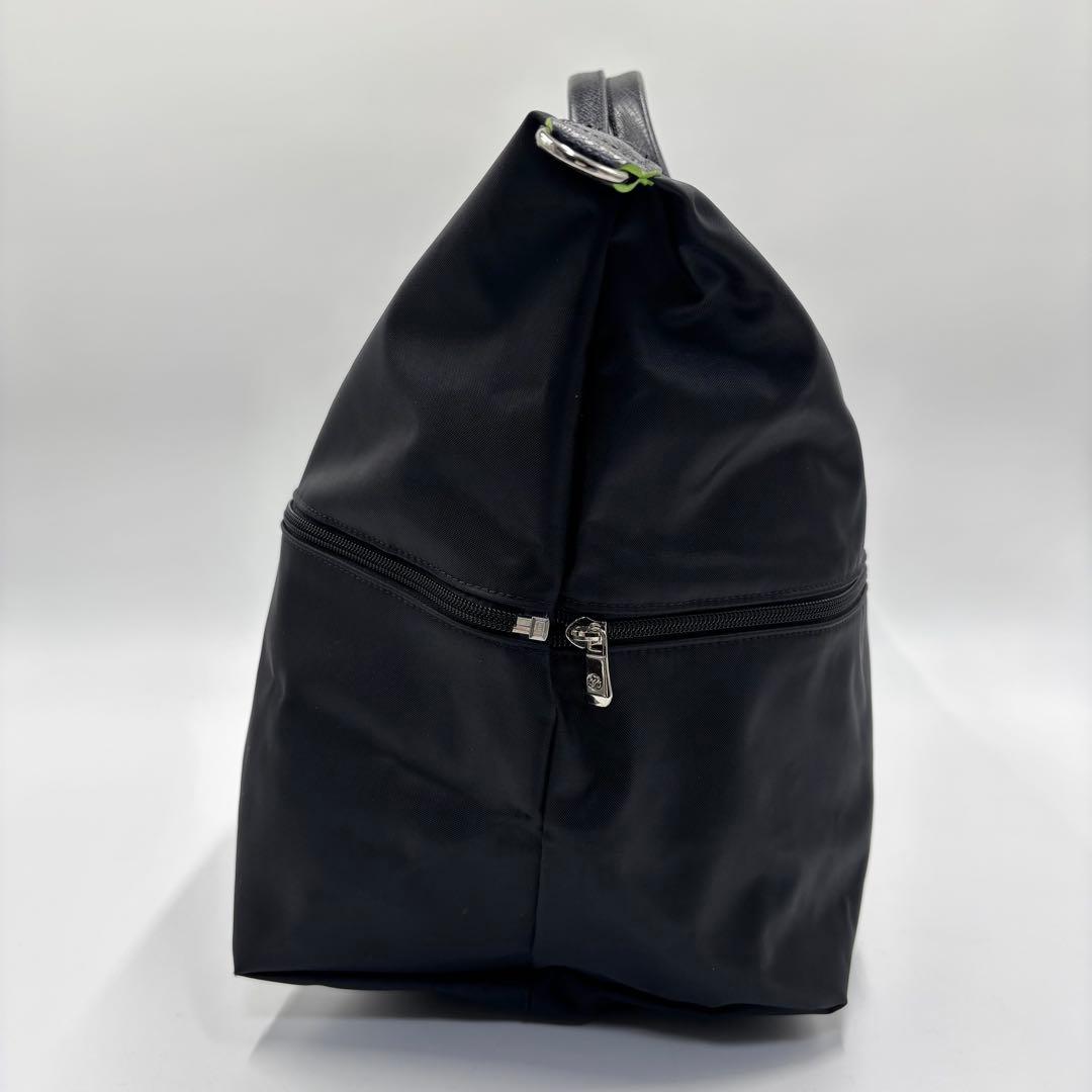 【極美品】 LONCHAMP ロンシャン 2way ボストンバッグ 大容量 黒
