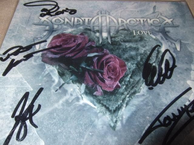 SONATA ARCTICA,直筆サイン入り,新品,ソナタ・アークティカ