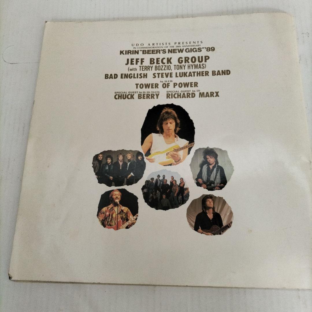その他 KIRIN\"BEER'S NEW GIGS\" '89 JEFF BECK
