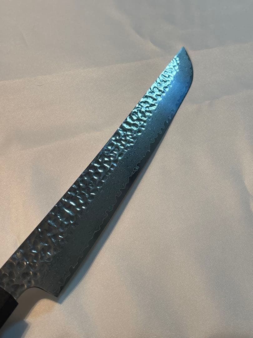 先丸柳刃V 金10号 ダマスカス67層 9寸　刃渡り27cm