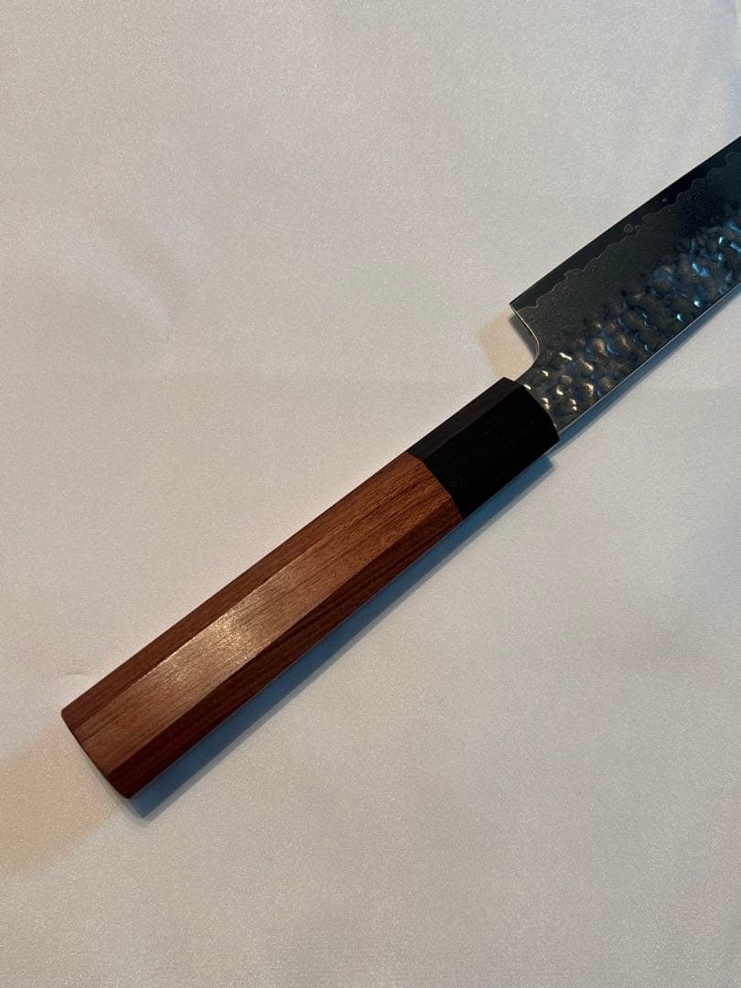 先丸柳刃V 金10号 ダマスカス67層 9寸　刃渡り27cm