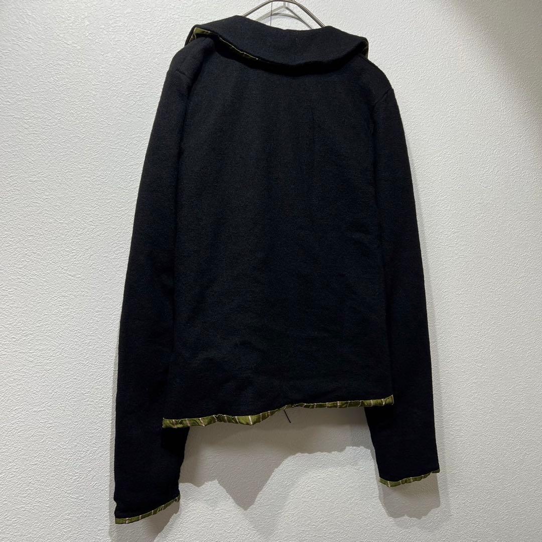 希少 美品 00年製 トリココムデギャルソン ボタンレス ストライプ ジャケット