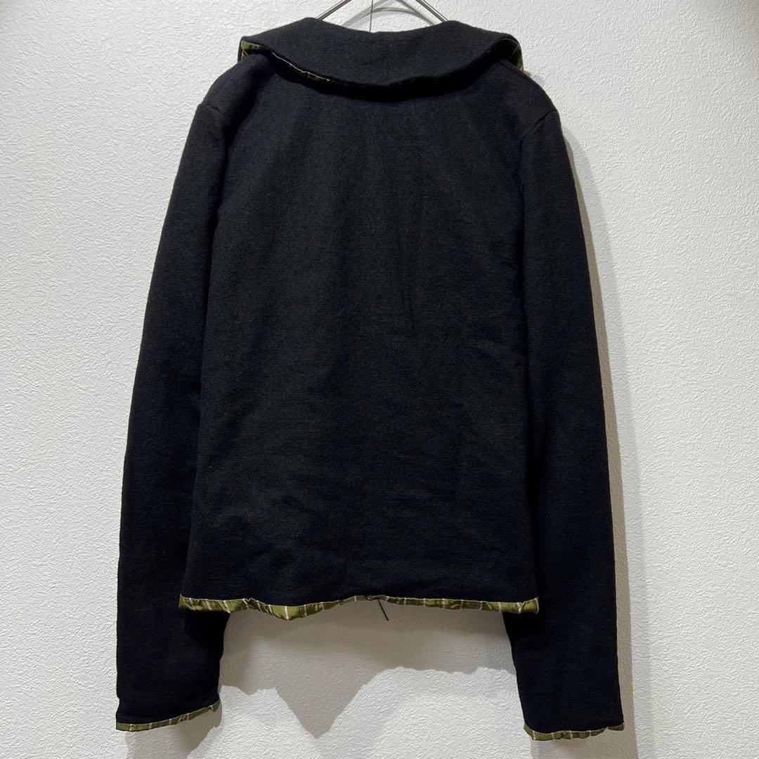 希少 美品 00年製 トリココムデギャルソン ボタンレス ストライプ ジャケット