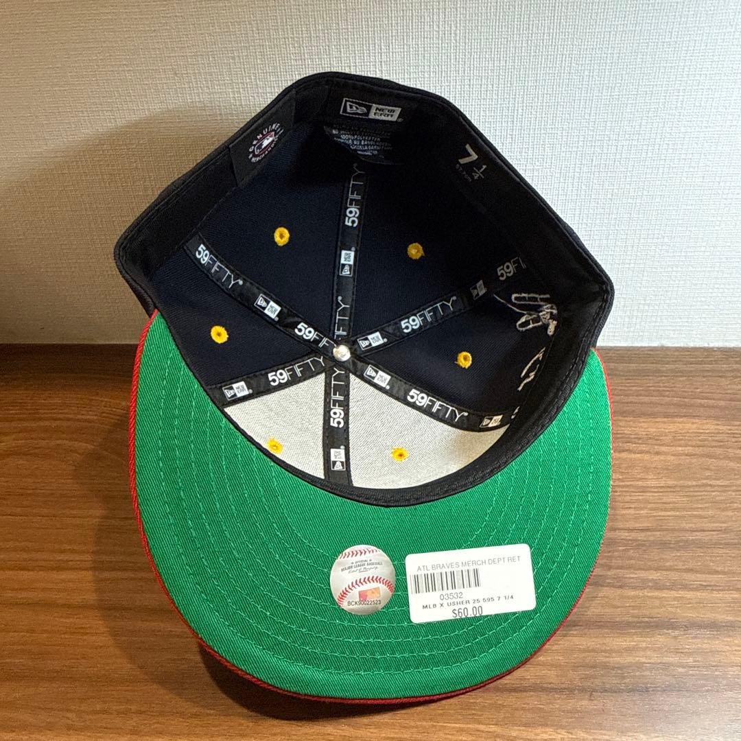 NEW ERA 59FIFTY Usher アトランタ　ブレーブス