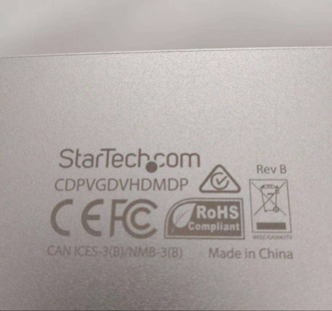 StarTech.com USB Type-C マルチ変換ビデオアダプタ