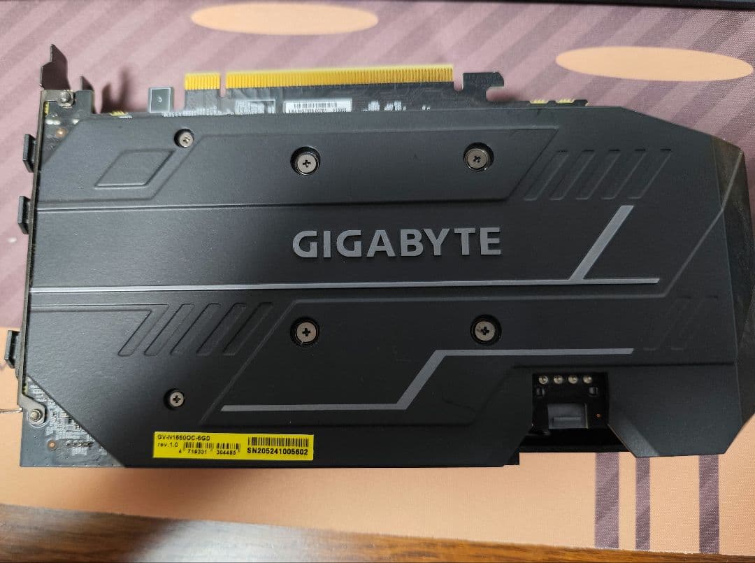 GIGABYTE GV-N1660OC-6GD グラフィックボード