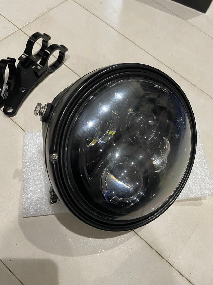 汎用7インチLEDヘッドライト　アルミヘッドライトステー　41mm 41パイ