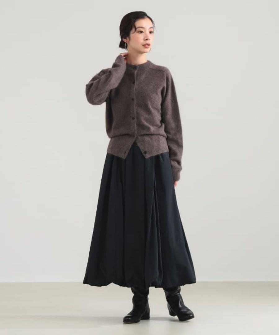 Demi-Luxe BEAMS ブラック バルーンスカート