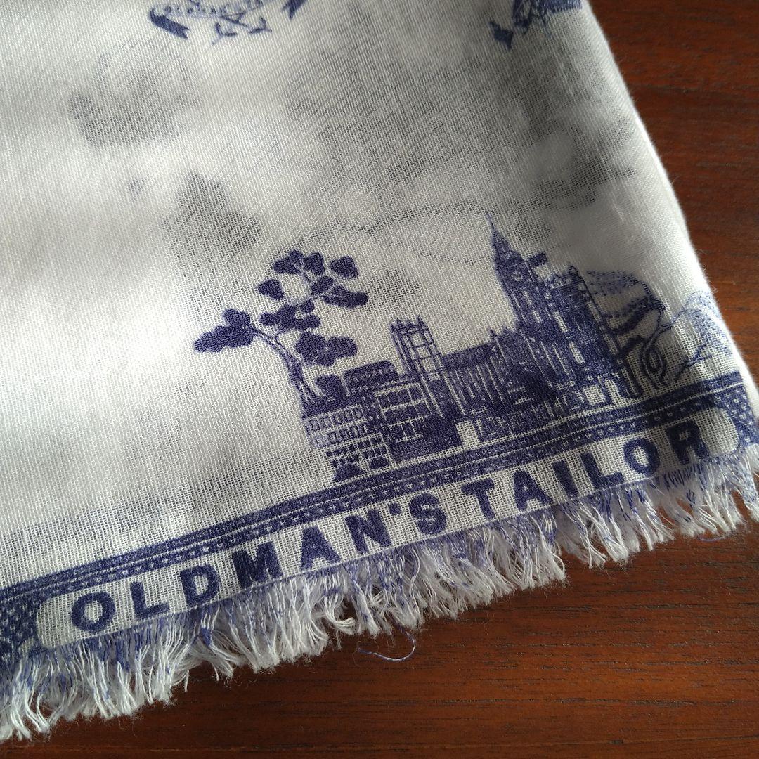 【美品】R&D.M.Co.　L/B GAUZE SHAWL
