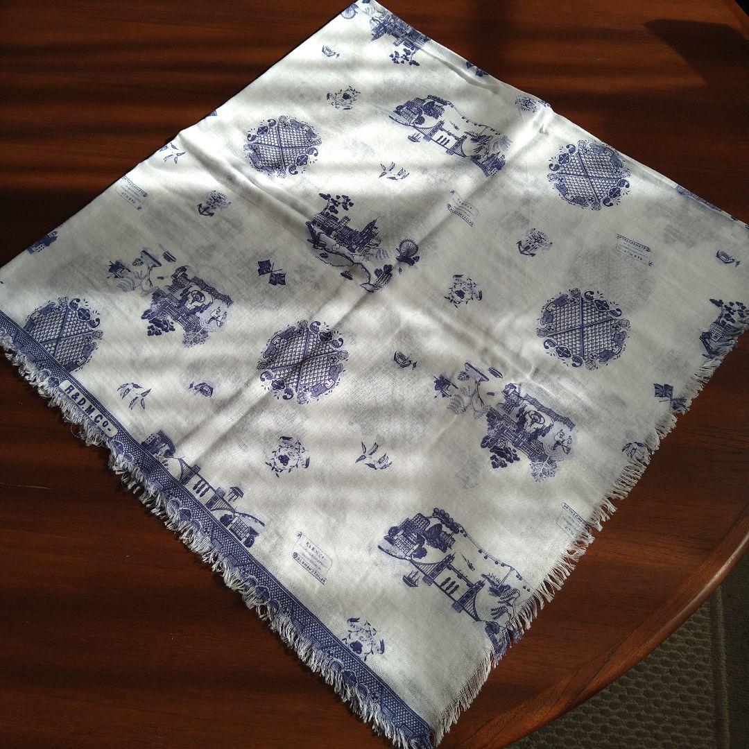 【美品】R&D.M.Co.　L/B GAUZE SHAWL