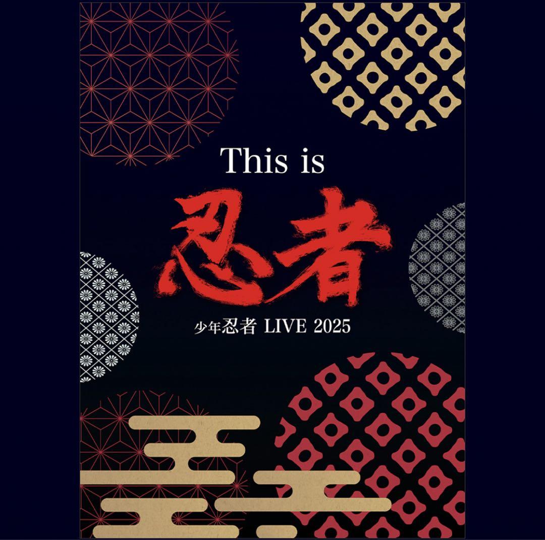 【DVD】少年忍者 LIVE 2025 This is 忍者 限定盤