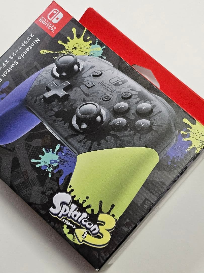 【新品】Nintendo Switch Proコントローラー スプラトゥーン3