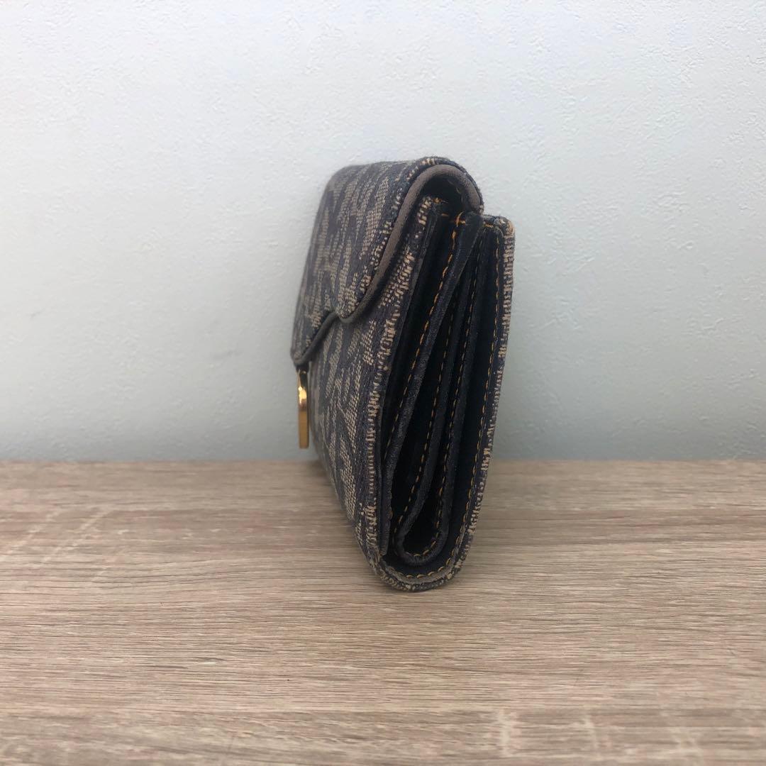 Dior ディオール サドルウォレット トロッター Dロゴ金具 財布