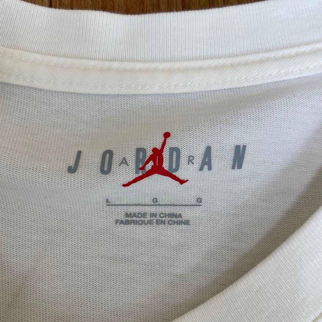 エアジョーダン トラヴィススコット フラグメント Tシャツ \"ホワイト\"