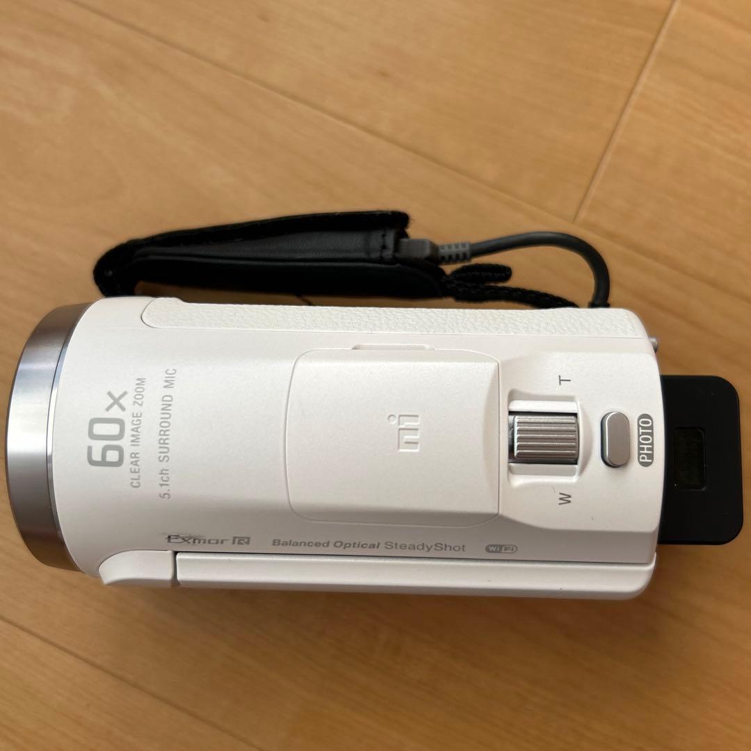 Sony HDR-CX680 ホワイト ビデオカメラ