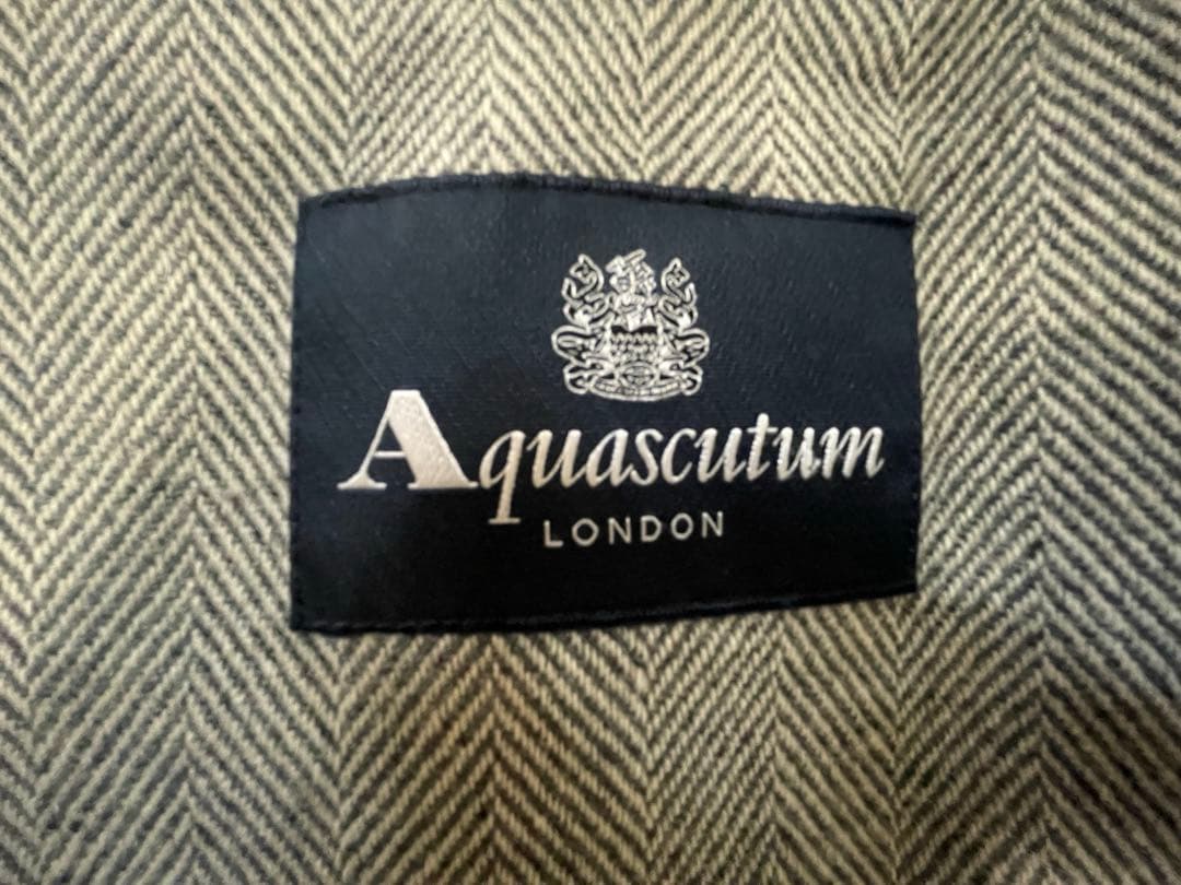 超希少Aquascutumアクアスキュータム　カシミヤコート　36 レナウン