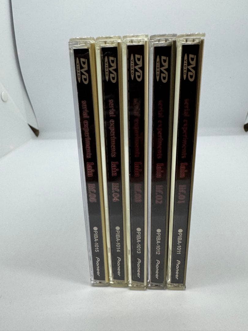 シリアルエクスペリメンツレイン　DVD 全5巻セット