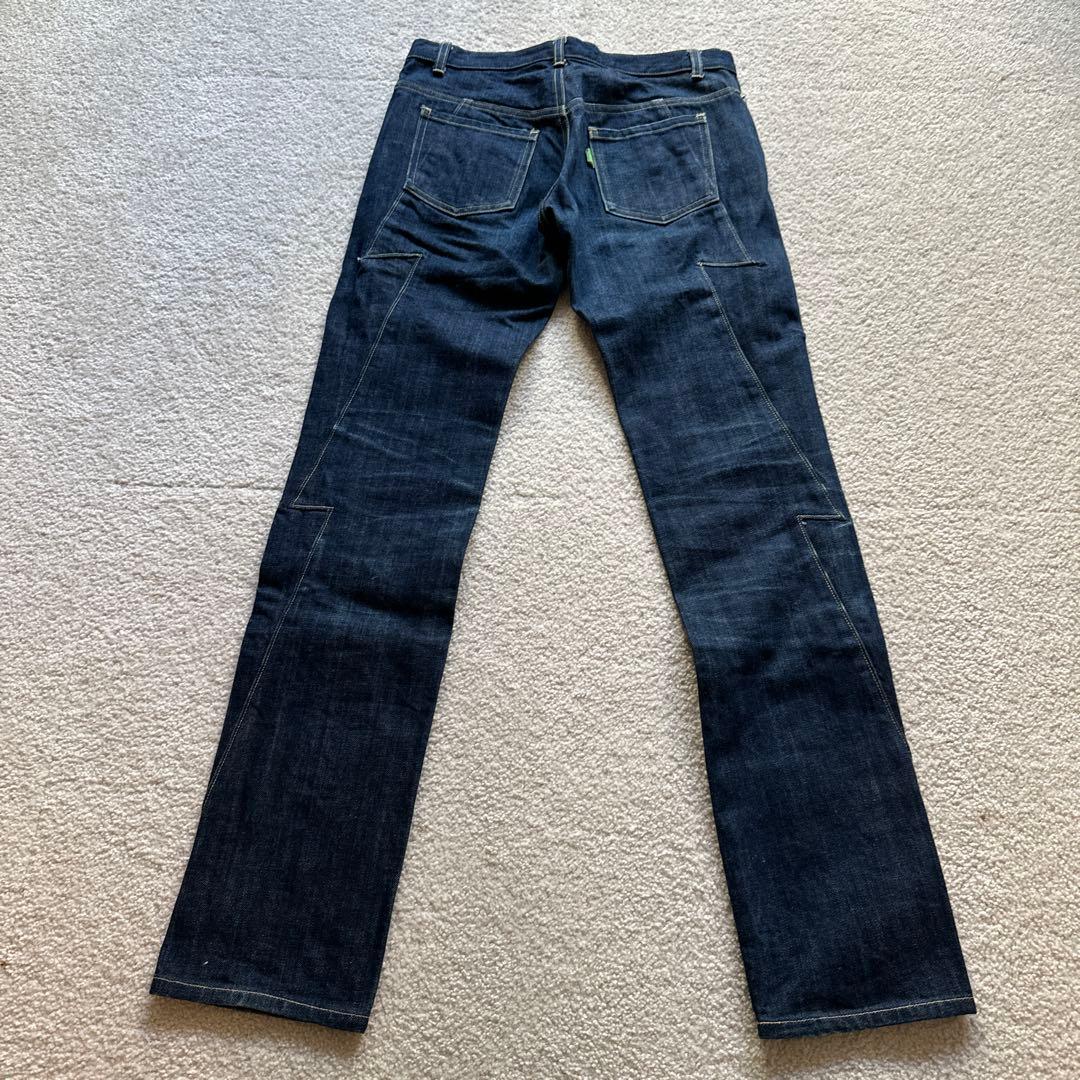 01ss UNDERCOVER 稲妻 サンダーステッチデニム パンツS