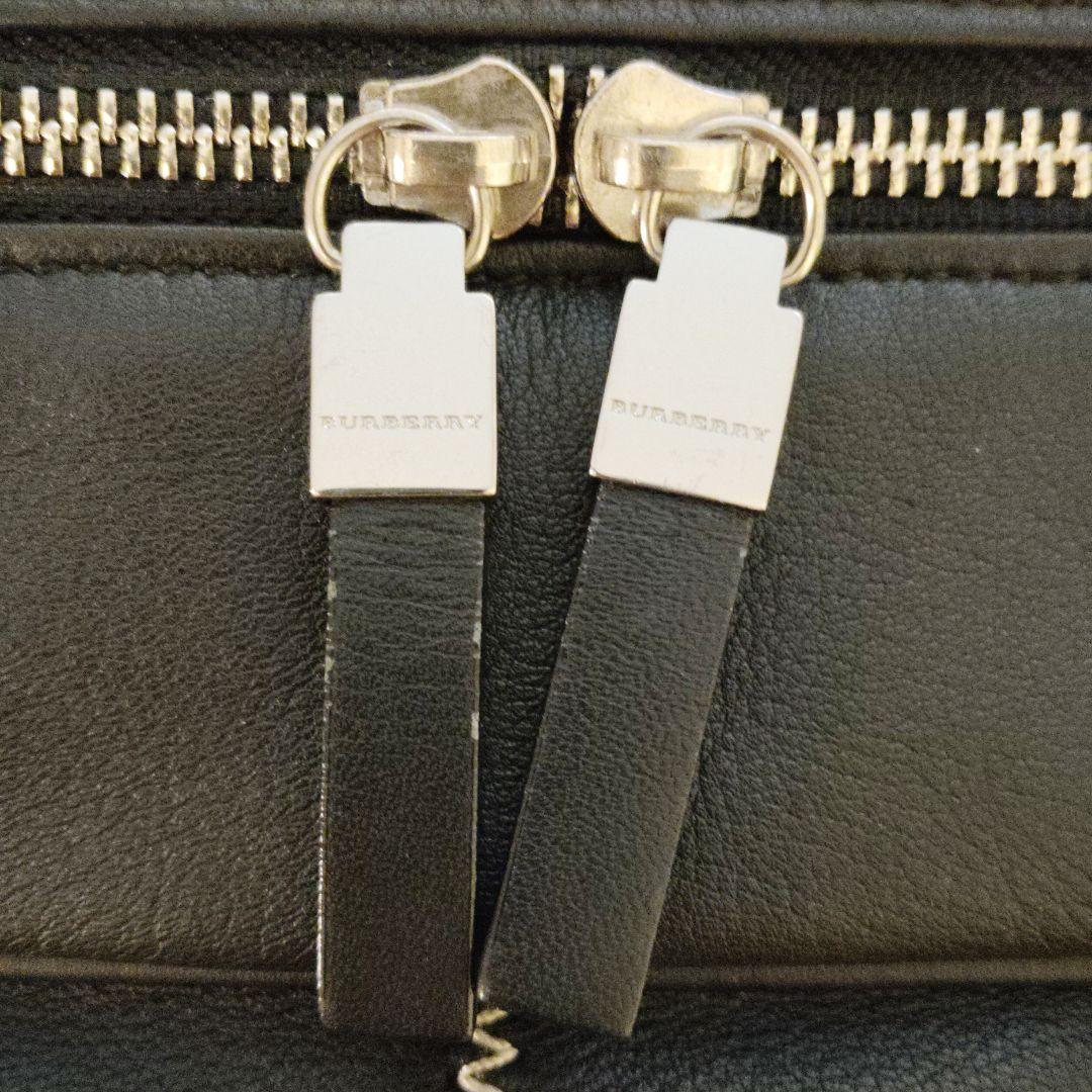 BURBERRY　バーバリー　ボストンバッグ ノバチェック　2WAY　本革